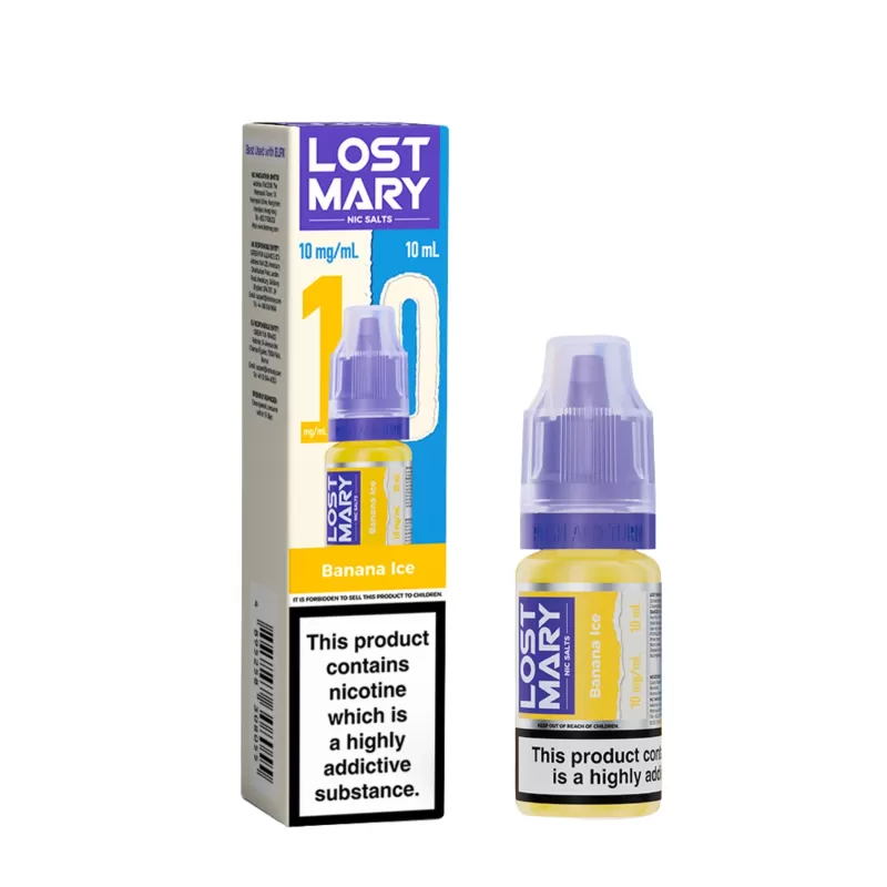 10mg (1%) Lost Mary 10ml Nic Salt E-liquid - Image 3