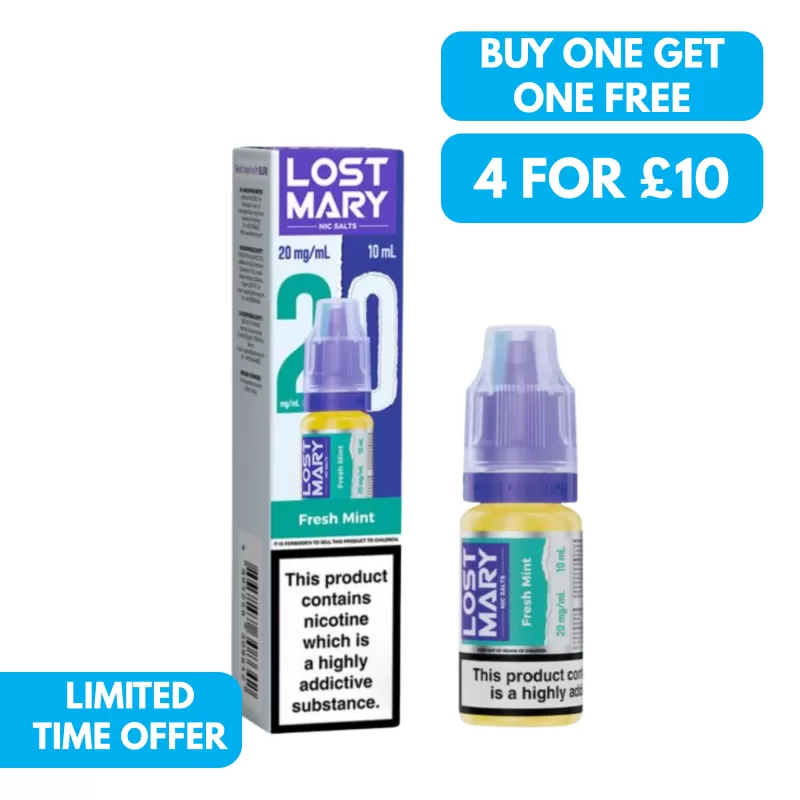 20mg (2%) Lost Mary 10ml Nic Salt E-liquid