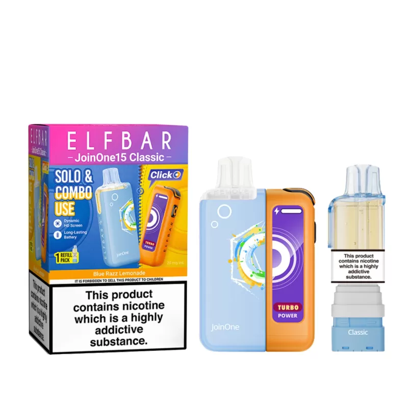 Elf Bar JoinOne15 Classic Prefilled Pod Vape Kit - Image 2