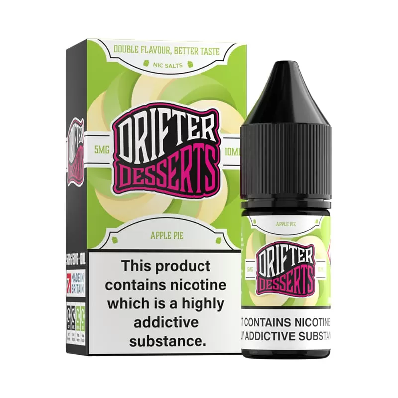10mg (1%) Drifter Desserts Nic Salts 10ml - Image 2