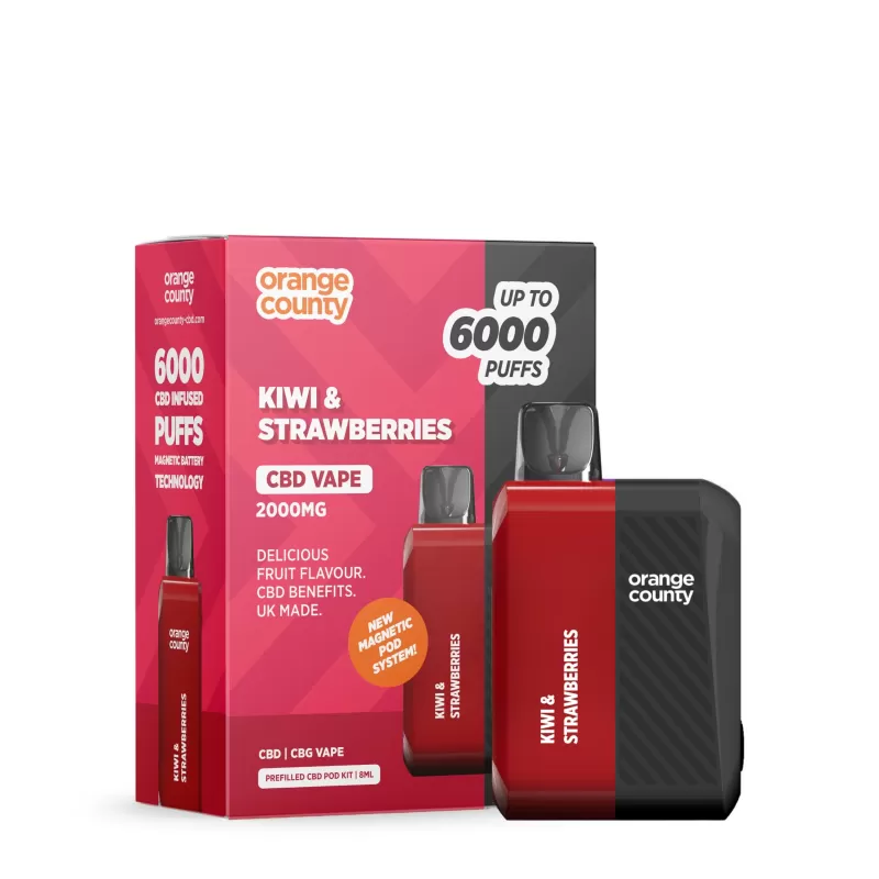 Orange County CBD 2000mg Prefilled Vape Kit - Image 2