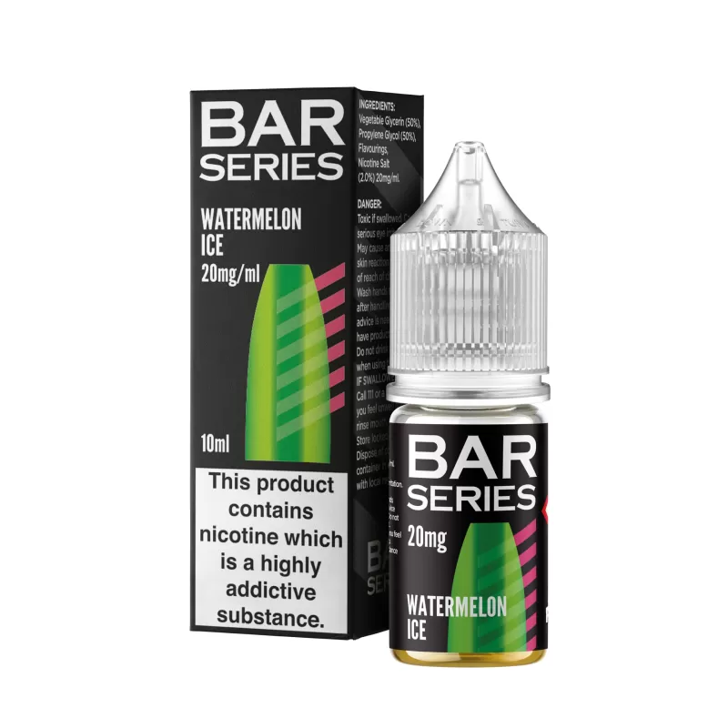 Box of 10 – 20mg (2%) Bar Series 10ml Nic Salts - Image 2