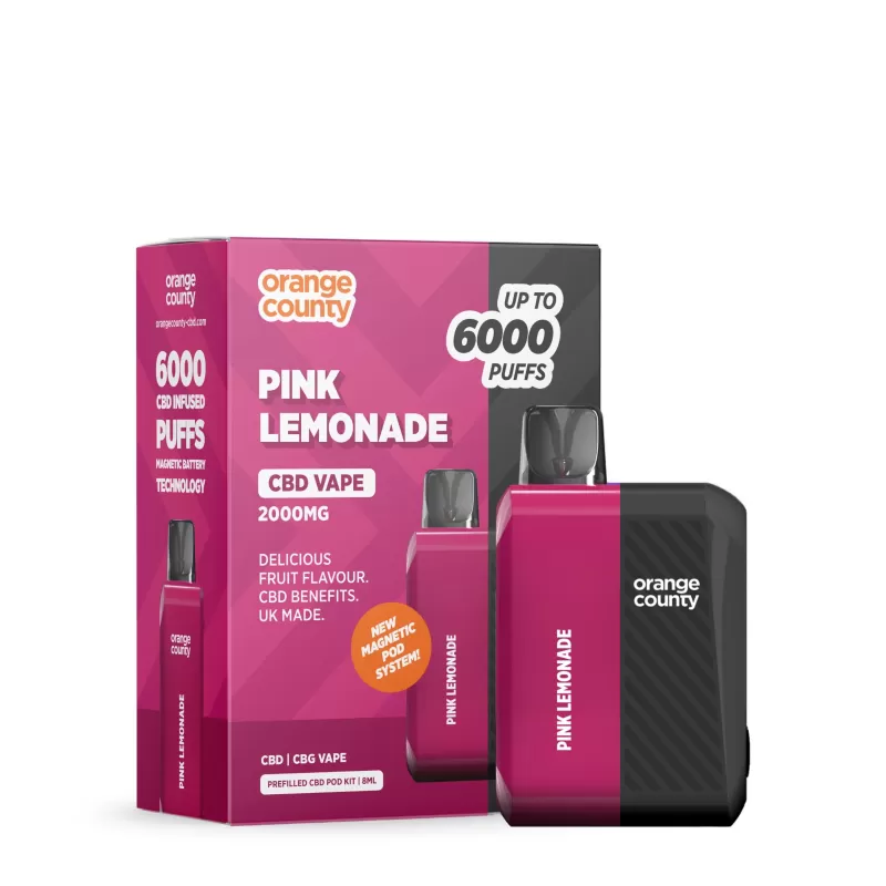 Orange County CBD 2000mg Prefilled Vape Kit - Image 3