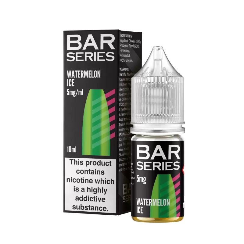 Box of 10 – 5mg (0.5%) Bar Series Nic Salt 10ml - Image 3