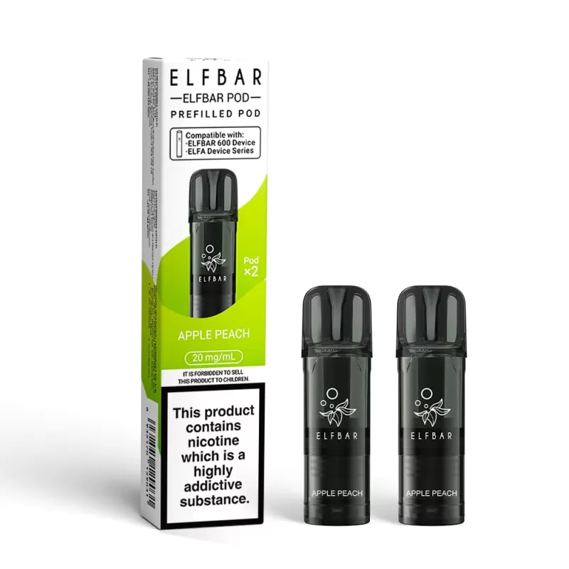 Box of 10 – 20mg (2%) Elf Bar 600 Refill Pack - Image 3