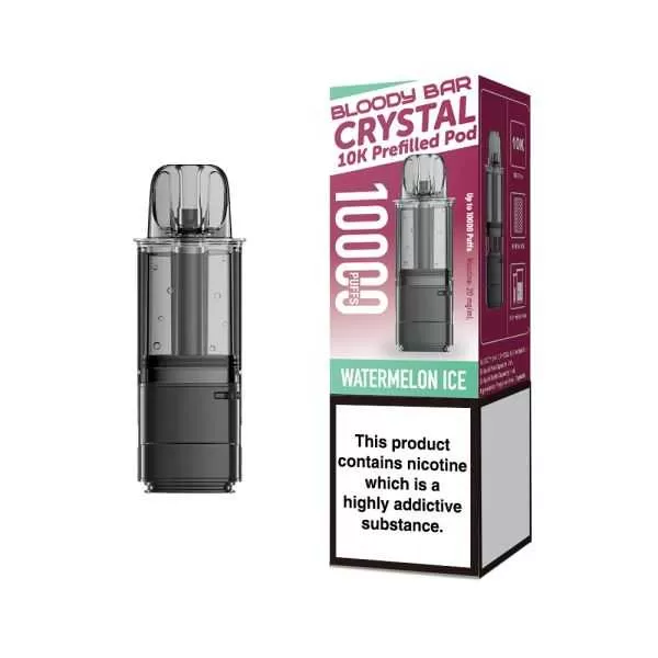 Box of 5 – 20mg Bloody Mary Bar Crystal 10k Prefilled Pod - Image 2
