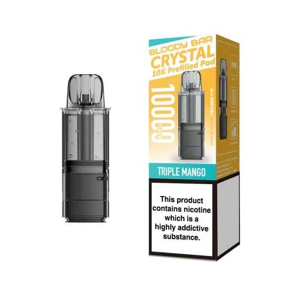 Box of 5 – 20mg Bloody Mary Bar Crystal 10k Prefilled Pod - Image 3