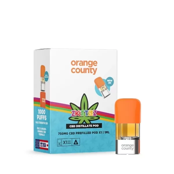 Orange County CBD 750mg Prefilled Replacement Pods - Image 3