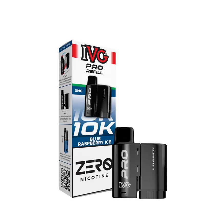 0mg (0%) IVG Pro 12 Refill Pack Nicotine Free - Image 2