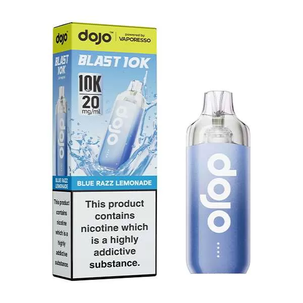 Box of 5 – 20mg Vaporesso Dojo Blast 10K Prefilled Pod Vape Kit - Image 3