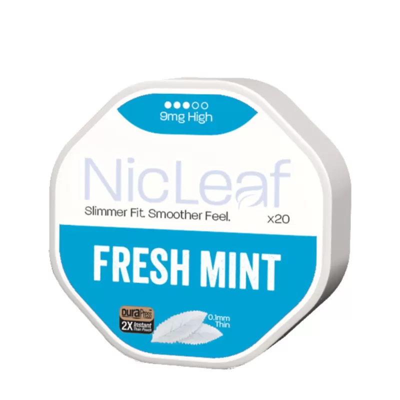 Nic Leaf 9mg High Nicotine Strips