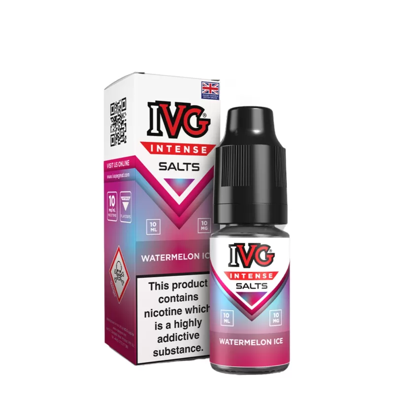 10mg (1%) IVG Intense Nic Salts 10ml E-Liquid - Image 2