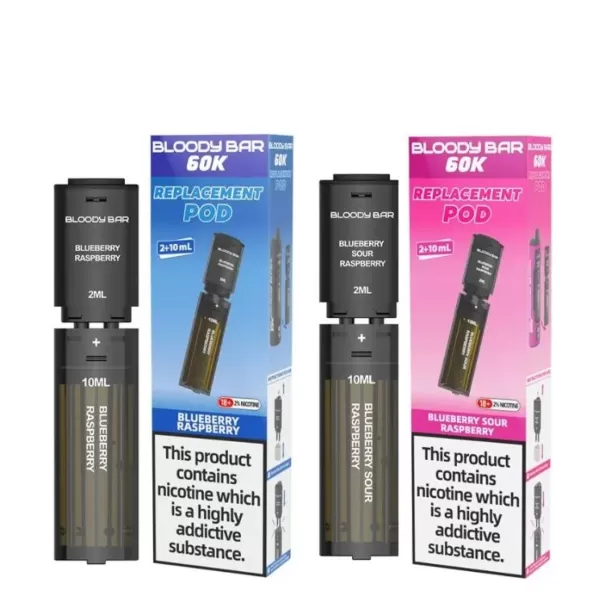 20mg Bloody Bar 60k Prefilled Replacement Pods