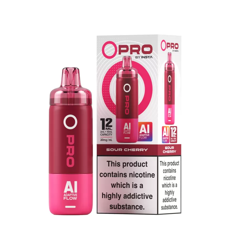 Box of 5 – 20mg Insta O Pro Prefilled Vape Kit - Image 2