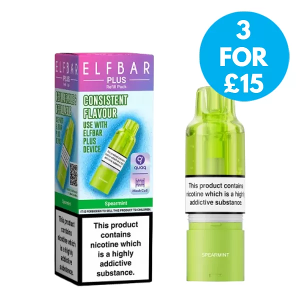 Elf Bar Plus Refill Pods 20mg (2%)