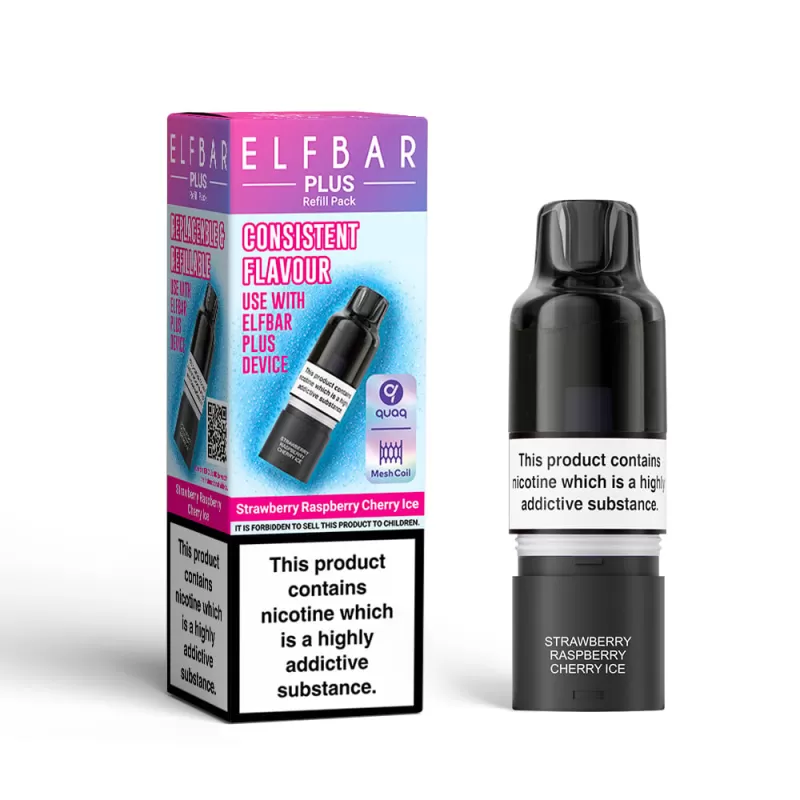 Elf Bar Plus Refill Pods 20mg (2%) - Image 3