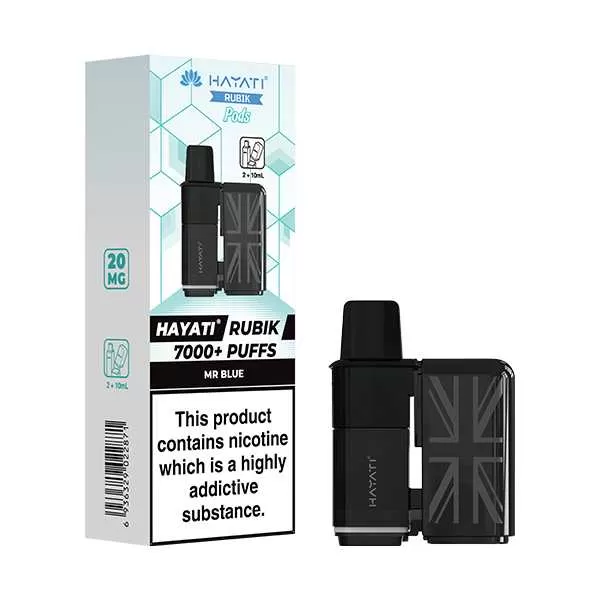 20mg Hayati Rubik 7000 Prefilled Replacement Pods - Image 2