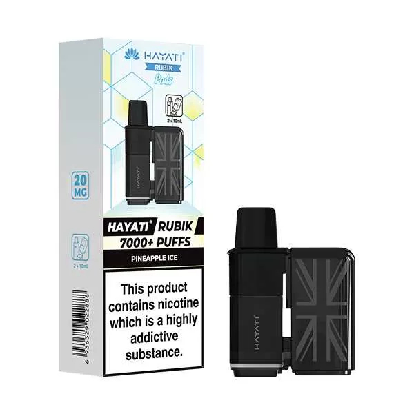 20mg Hayati Rubik 7000 Prefilled Replacement Pods - Image 3