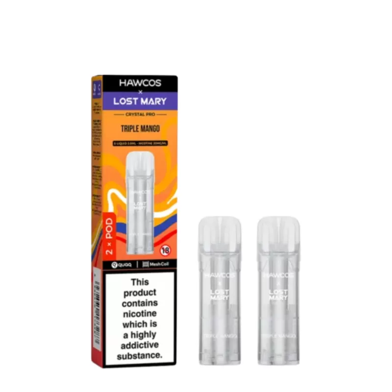 Hawcos x Lost Mary Crystal Pro Prefilled Replacement Pods - Image 3