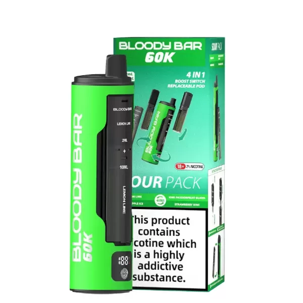 20mg Bloody Bar 60k Prefilled Vape Kit