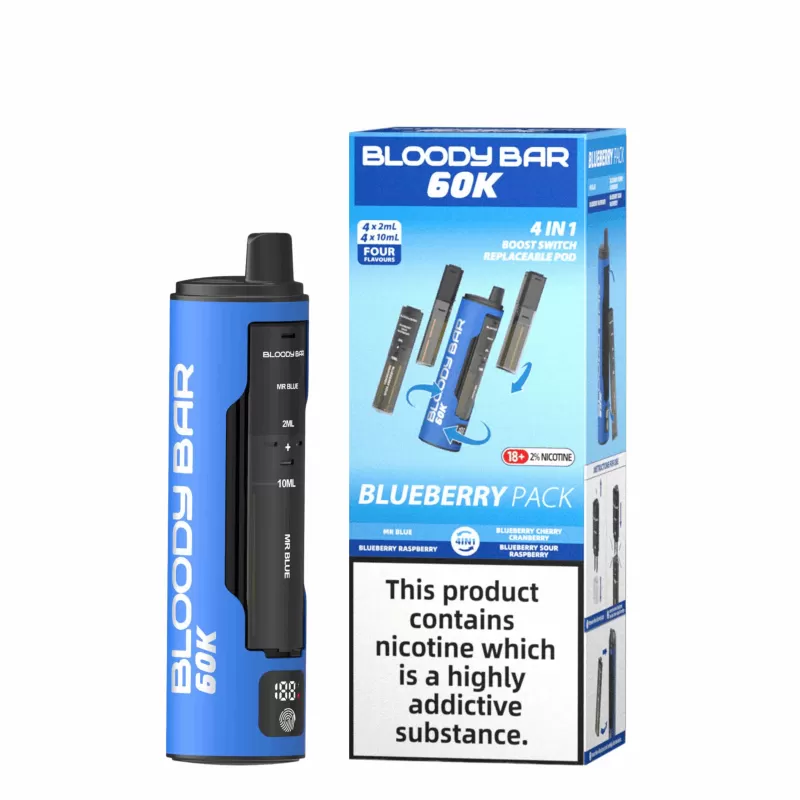 20mg Bloody Bar 60k Prefilled Vape Kit - Image 3