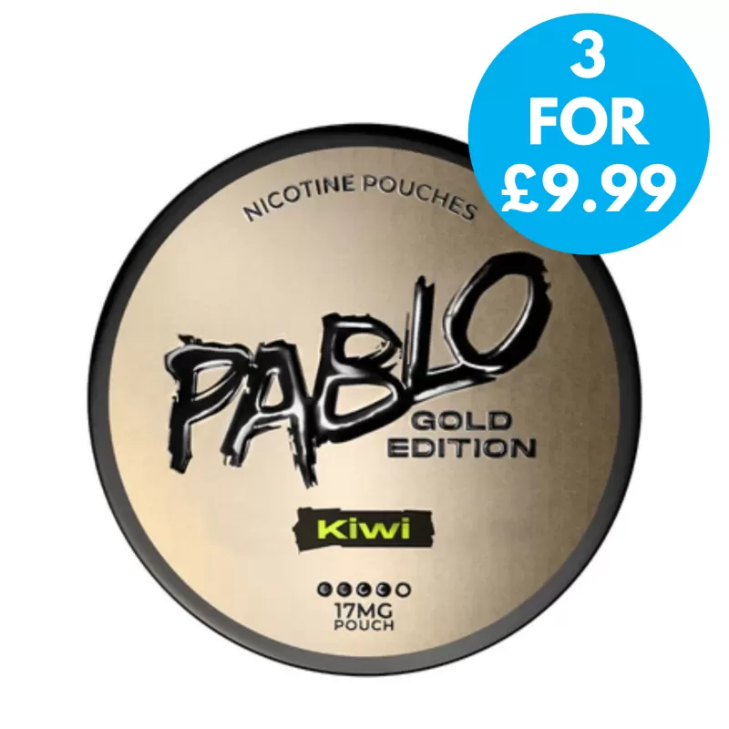 Pablo Gold Edition 17mg Nicotine Pouches