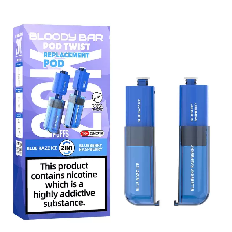 20mg Bloody Mary Bar Twist 20k Prefilled Pods - Image 2