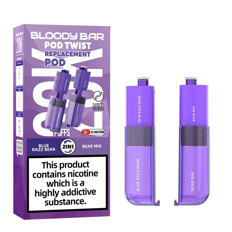 20mg Bloody Mary Bar Twist 20k Prefilled Pods - Image 3