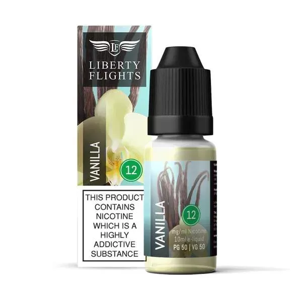 12mg Liberty Flights XO Freebase Nicotine E-liquid 10ml - Image 3