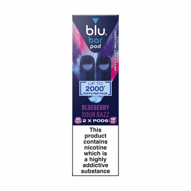 20mg Blu Bar Prefilled Replacement Pods - Image 2