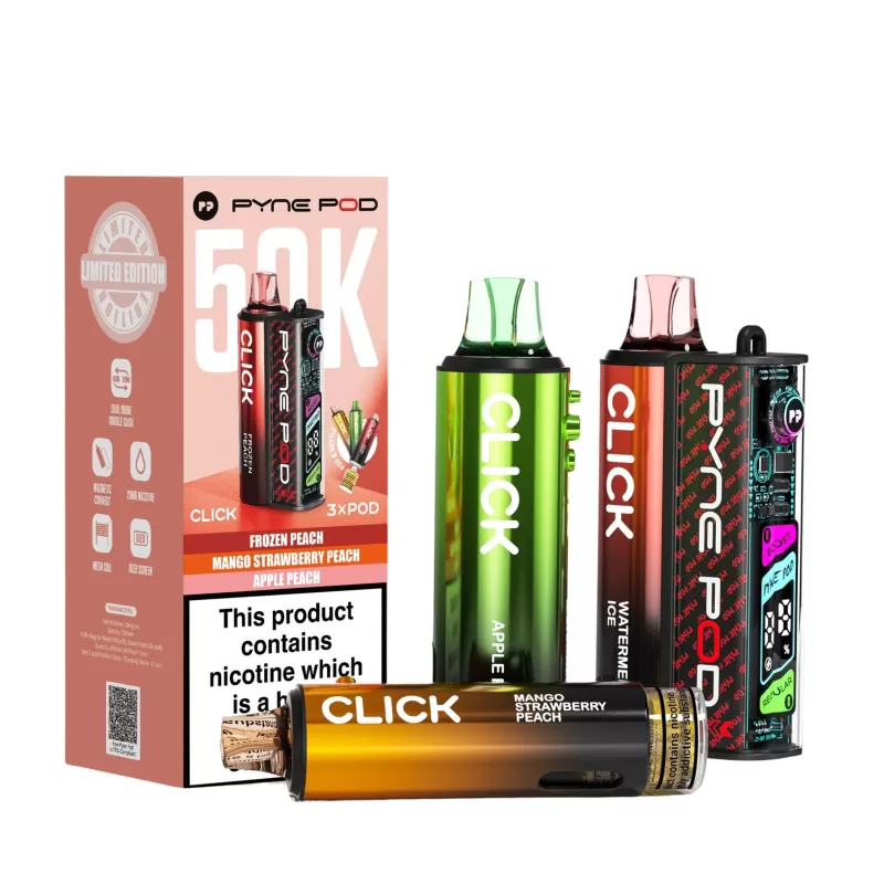 Pyne Click 50k Prefilled Pod Vape Kit - Image 3