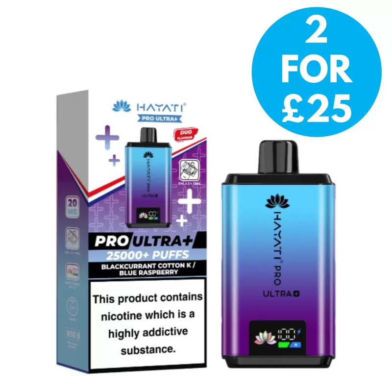 Hayati Pro Ultra 25k Prefilled Vape Kit
