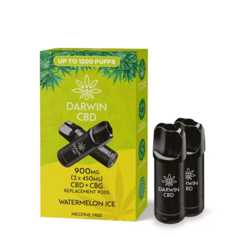 Darwin The Big One 900mg CBD Replacement Pods - Image 2