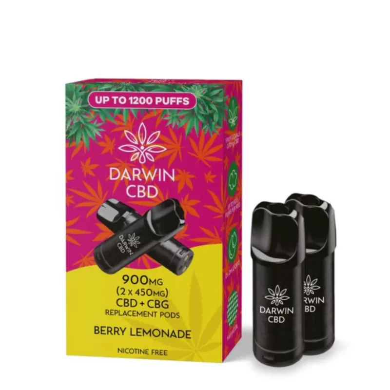 Darwin The Big One 900mg CBD Replacement Pods - Image 3