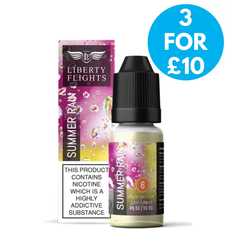 6mg Liberty Flights XO Freebase Nicotine E-liquid 10ml
