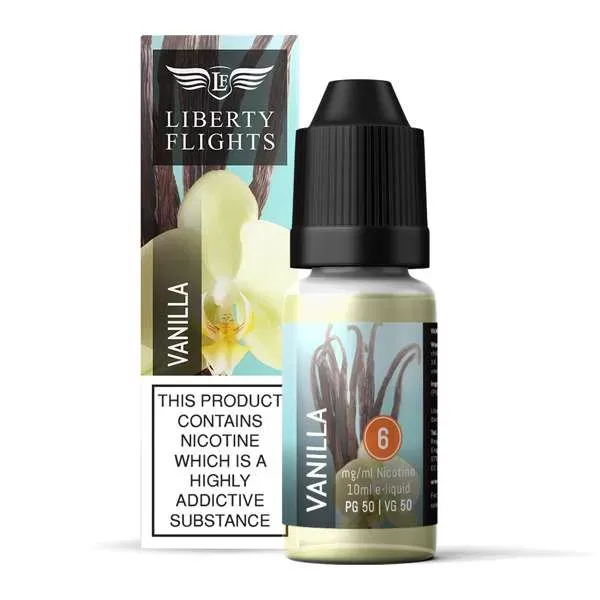 6mg Liberty Flights XO Freebase Nicotine E-liquid 10ml - Image 3