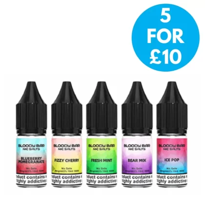 20mg (2%) Bloody Bar 10ml Nic Salts