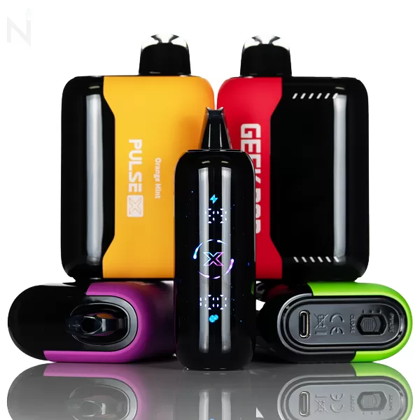 Geek Bar Pulse X 25k 25000 Puffs Disposable Vape - 18mL - Strawberry Jam