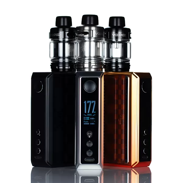 VooPoo Drag 5 177W Dual 18650 Box Mod Starter Kit - Gradient Blue