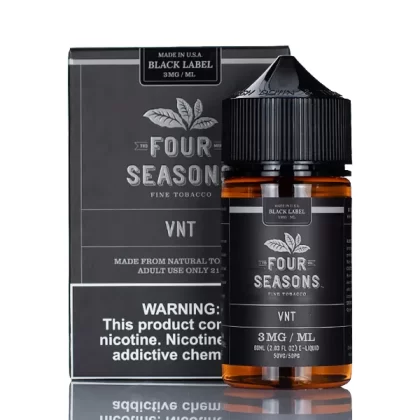 Four Seasons E-liquids - Black Label - VNT - 60ml - 12mg