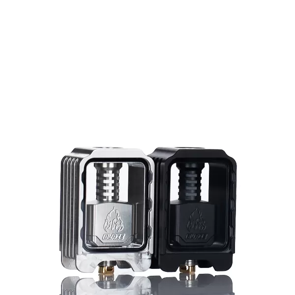 Thunderhead Creations x Mike Vapes Blaze Boro Tank & Bridge w/ Dual Sliding Glass - Stainless Steel