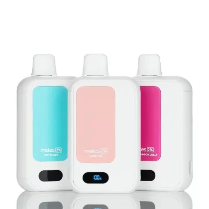7 Daze Clickmate 15k Puffs Rechargeable Disposable Vape 2% Nic - 18ML (DISCONTINUED) - Spearmint Blast