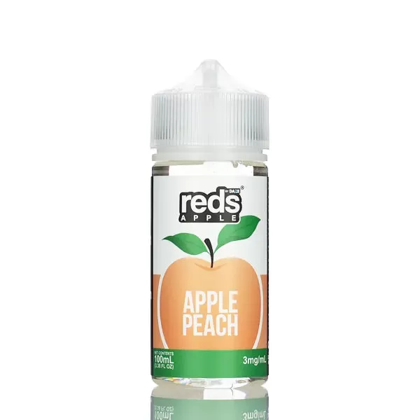 7 Daze - Reds Apple Peach eJuice - 100ml - 3mg - Image 2