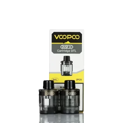 VooPoo PnP-X Replacement Pods - Pack of 2 - Silver DTL