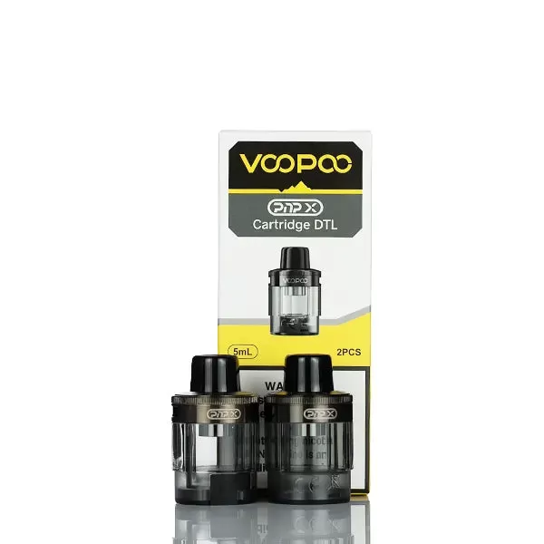 VooPoo PnP-X Replacement Pods - Pack of 2 - Silver DTL