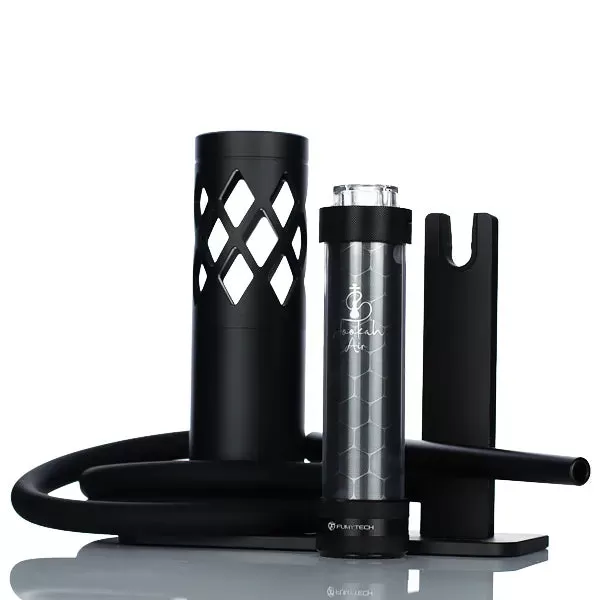 FUMYTECH Hookah Air and Dock Kit - Brushed Silver - Image 3