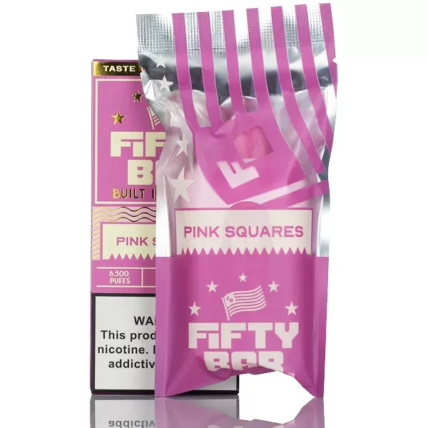 Fifty Bar 6500 Puffs Disposable Vape - 14ML - Diamond Peach Ice - Image 2