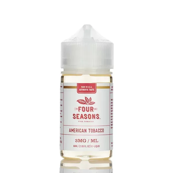 Four Seasons E-liquids - American Tobacco - 60ml - 12mg - Image 2