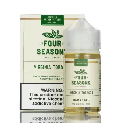 Four Seasons E-liquids - Virginia Tobacco- 60ml - 18mg