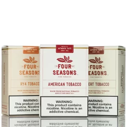 Four Seasons - No Nicotine Vape Juice - 60ml - Virginia Tobacco